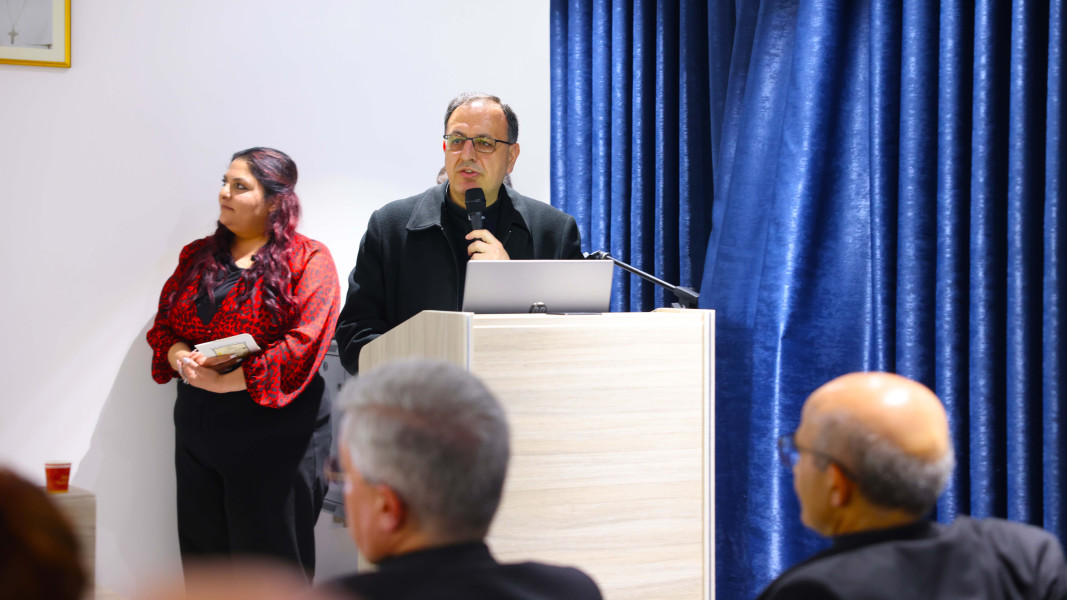 the Holy Land Coordination of Episcopal Conferences visited the General Administration Office of the Latin Patriarchate Schools