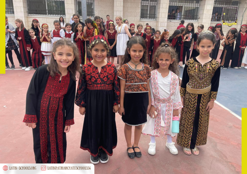 &lrm;مدرسة لاتين الطيبة تحيي التراث الفلسطيني