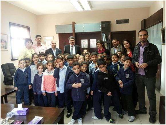 Ramallah Al &ndash;Ahliyyah College: Visit to the Municipality