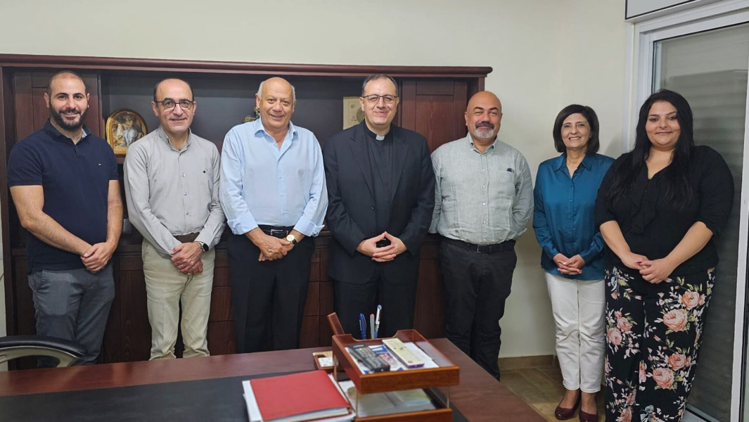 زيارة وفد روتري ايطاليا لإدارة المدارس