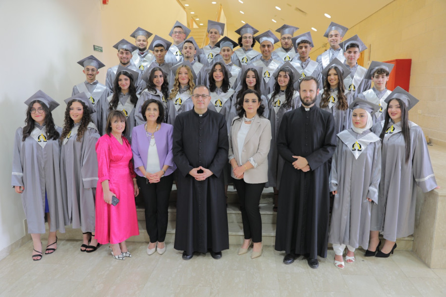 حفل تخريج مدرسة راهبات مار يوسف-نابلس فوج 14