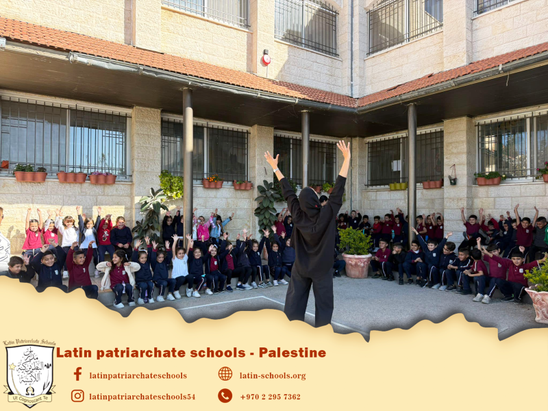 The Latin Patriarchate School in Jifna| Hosts Engaging Storytelling Event