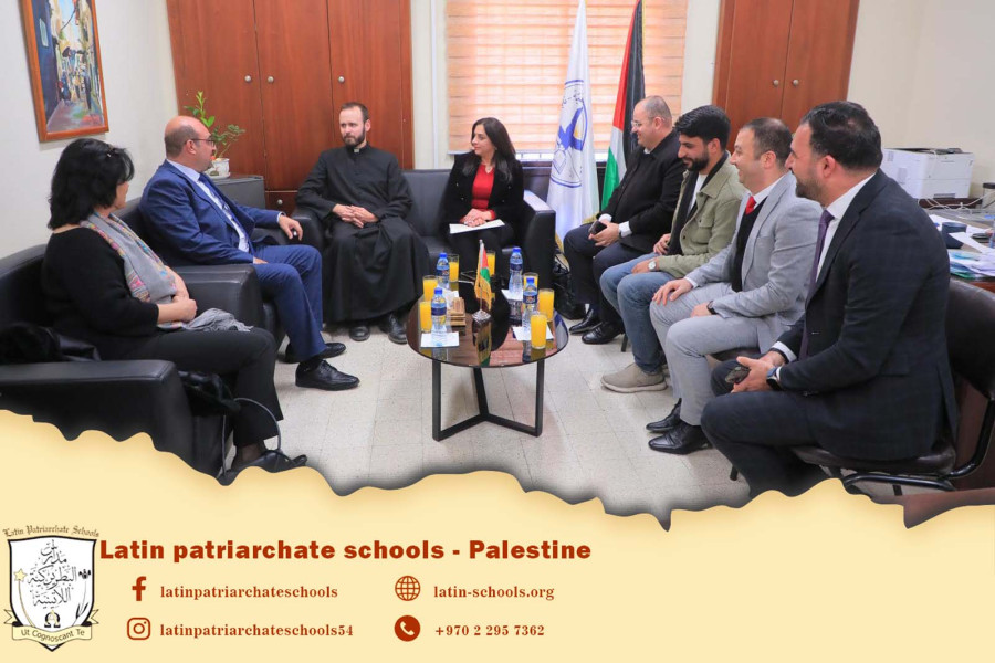 An-Najah National University Explores Collaboration with St. Joseph School
