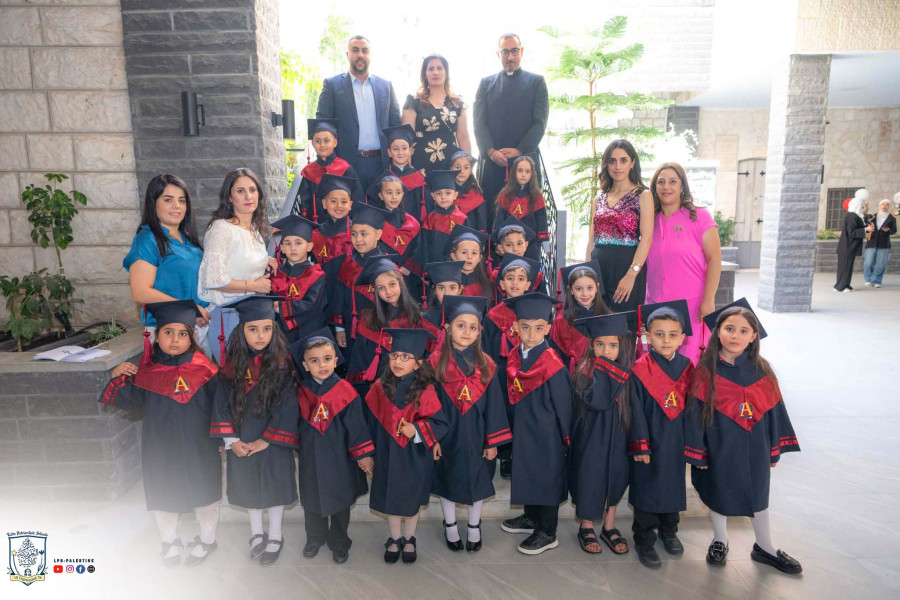 Graduation Ceremony of Kindergarten Children  at the Latin Patriarchate School – Taybeh