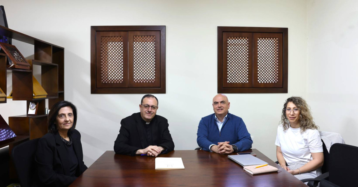 Signing a cooperation agreement