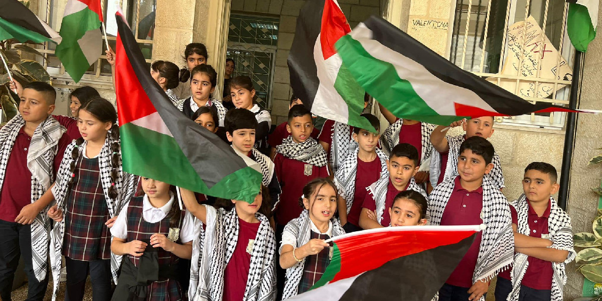 National Day at the Latin Patriarchate School - Birzeit
