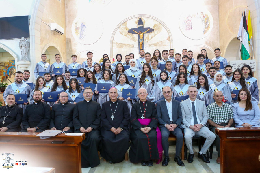 Graduation Ceremony of the Latin Patriarchate School &ndash; Zababdeh