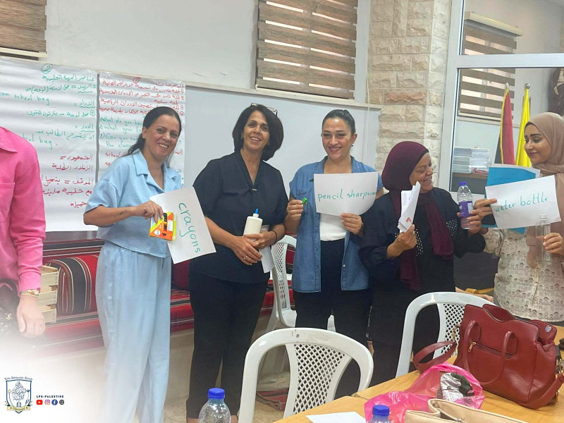 استكمال الدورة التدريبية حول "ماهية التخطيط" في مدرسة البطريركية اللاتينية &ndash; الزبابدة
