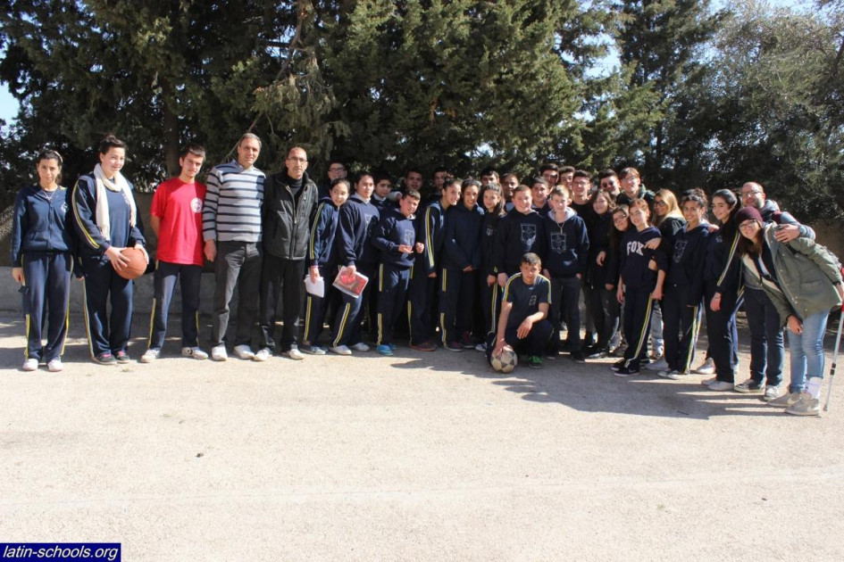 Beit Jala: Group of Teachers and Students from High School in Adria ...